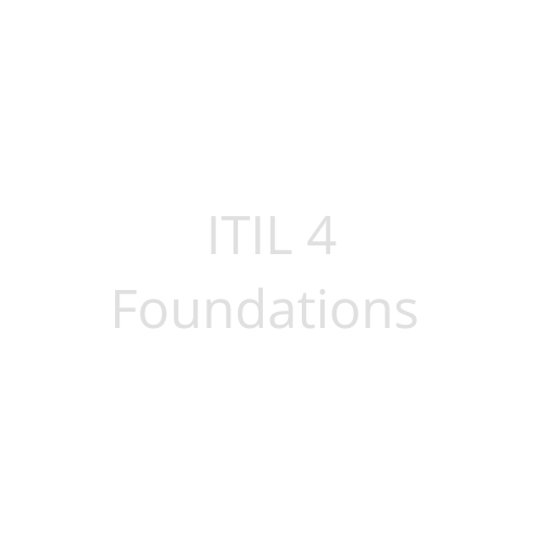 Certificação ITIL 4 Foundations em fundo degradê azul